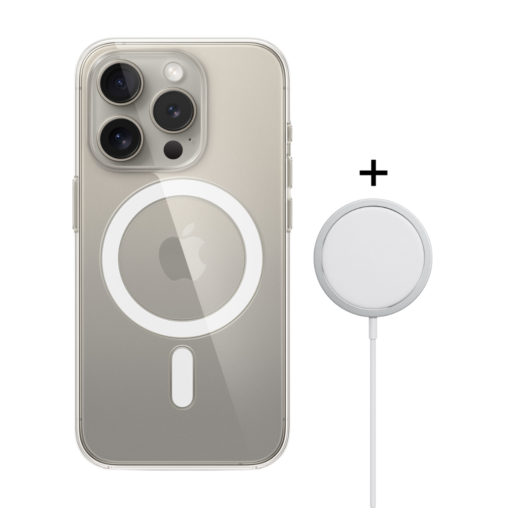 Coque MagSafe + Chargeur MagSafe