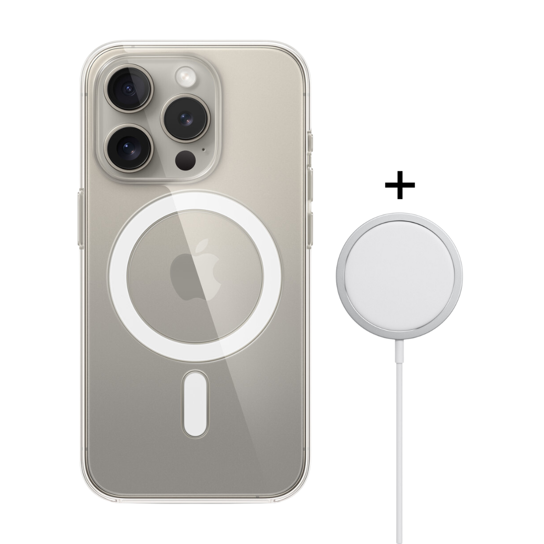 Coque MagSafe + Chargeur MagSafe