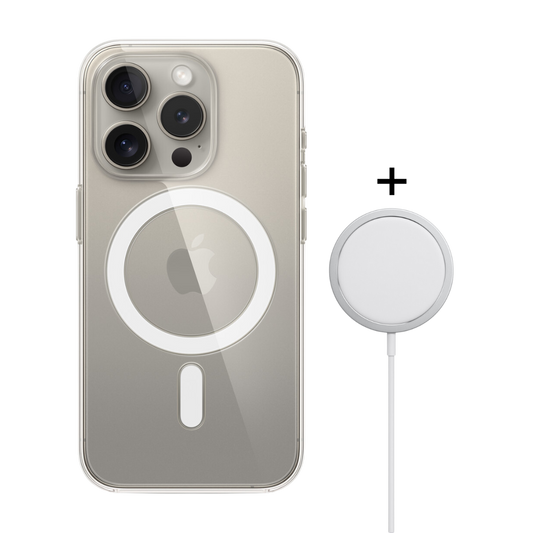 Coque MagSafe + Chargeur MagSafe