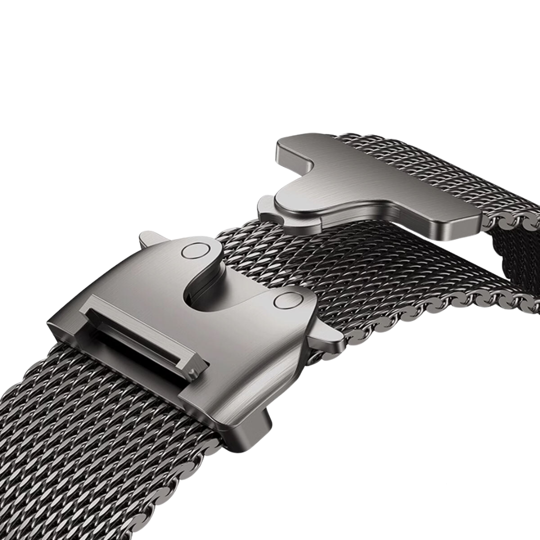 Bracelet Milanais en Titane - Naturel