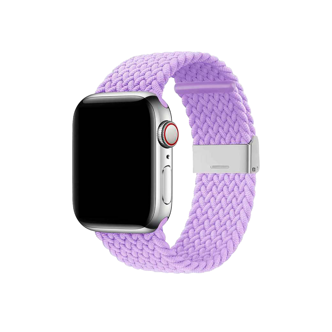 Bracelet Nylon Tressé - Violet